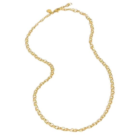 Chain Necklace 14k gold-plated - Picture 1 of 7